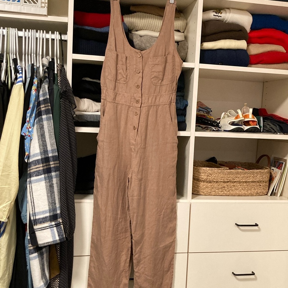 Linen Reformation Jumpsuit